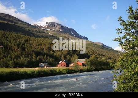 Le parc national de Jotunheimen Norvège paysage paysage de montagne Banque D'Images