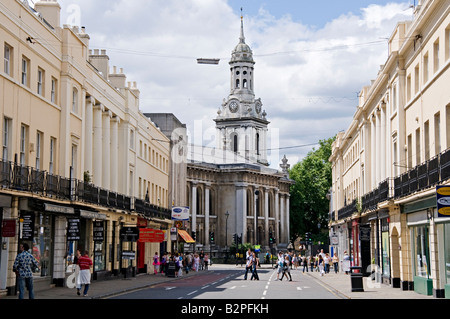 Le centre-ville de Greenwich et St Alfege church London Banque D'Images