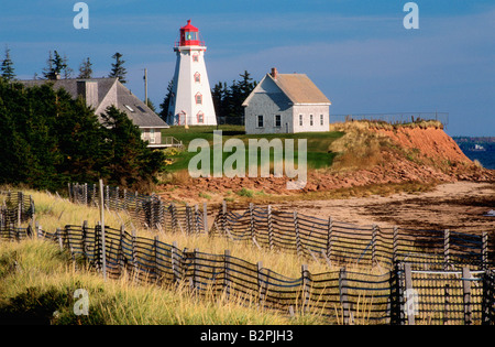 Phare de Panmure Island Prince Edward Island Canada Banque D'Images