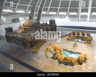 À l'intérieur d'un musée de Berlin Allemagne Banque D'Images