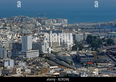 Cityscape, Alger, Algérie Banque D'Images