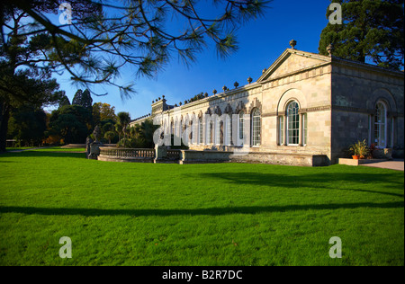 L'Orangerie dans Margam Park, Port Talbot, Pays de Galles, Royaume-Uni Banque D'Images