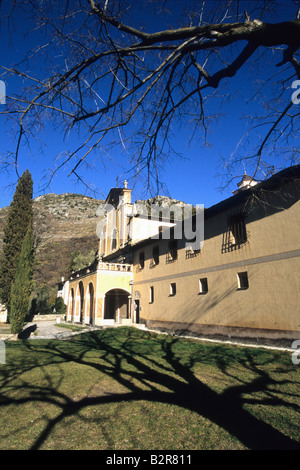 Saorge couvent franciscain Vallée de la Roya Mercantour Alpes-maritimes 06 Paca France Europe Banque D'Images