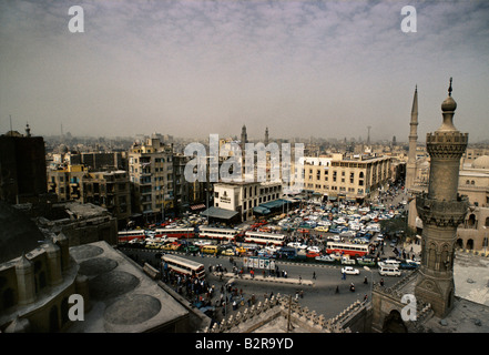 Scène de rue l'égypte Banque D'Images