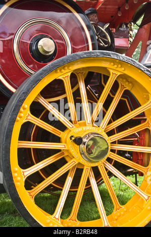 Showman's Road à la Locomotive à vapeur et de Masham orgue juste Rally, North Yorkshire Banque D'Images