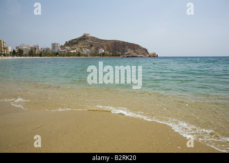 La plage de Puerto de Mazarron Banque D'Images