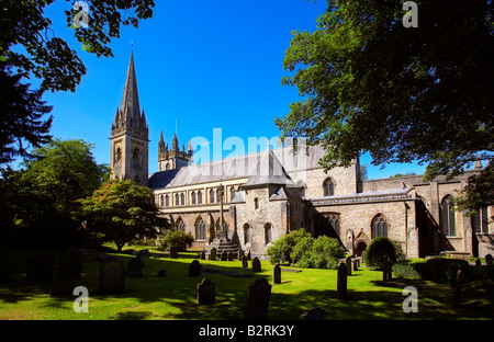 La Cathédrale de Llandaff, Cardiff, Pays de Galles, Royaume-Uni Banque D'Images