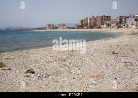 La plage de Puerto de Mazarron Banque D'Images