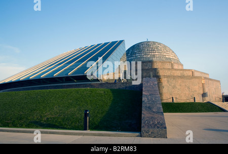 Adler Planetarium Chicago Banque D'Images