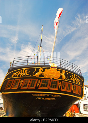 Isambard Kingdom Brunel's 'SS Grande-bretagne' dans le port de Bristol, Bristol, England, UK Banque D'Images