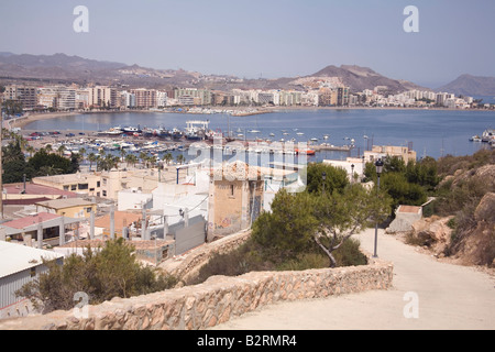 La plage de Puerto de Mazarron Banque D'Images