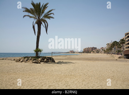 La plage de Puerto de Mazarron Banque D'Images