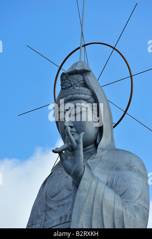 Bodhisattva kannon, fukusai ji, Nagasaki, ville de la préfecture de Nagasaki, Kyushu, Japon Banque D'Images