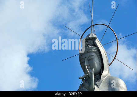 Bodhisattva kannon, fukusai ji, Nagasaki, ville de la préfecture de Nagasaki, Kyushu, Japon Banque D'Images