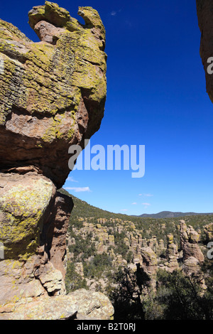 Rock spire Monument National Chiricahua Arizona USA Banque D'Images