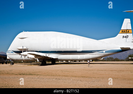 NASA's Super Guppy Pima Air and Space Museum Tucson Arizona, USA Banque D'Images