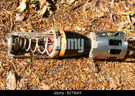 La BL755 Cluster bombe anti-tank, les sous-munitions sous utilisé par le RAF dans les Malouines, Bosnie et deux guerres du Golfe Banque D'Images