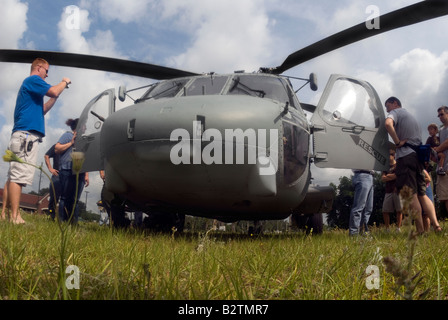 U S HS 11 Hélicoptère Marine Dragonslayer faites par hélicoptère Sikorsky à Gainesville en Floride juste Banque D'Images