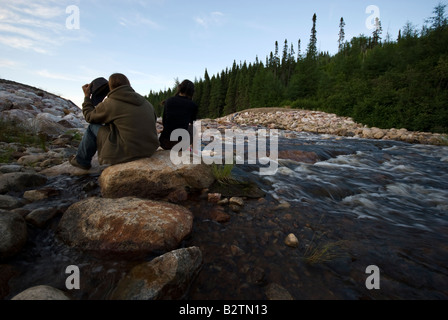 Prises au Parc National des Grands Jardins Banque D'Images