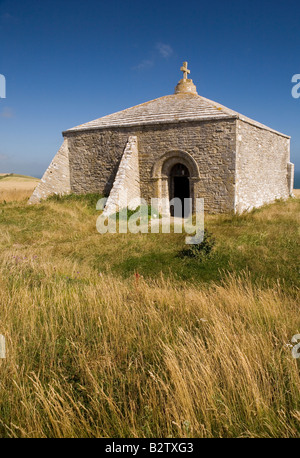 Saint Aldhelm's Head, Dorset, Angleterre Banque D'Images