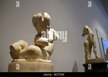 Des expositions au musée du palatin à Rome Italie Banque D'Images