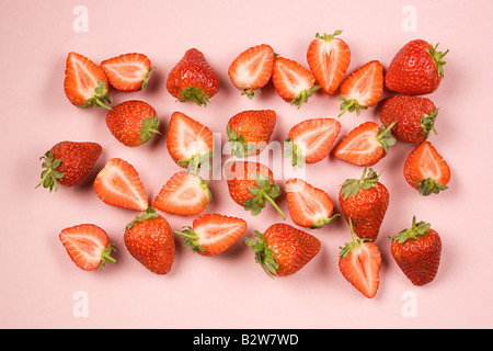 Fraises Banque D'Images