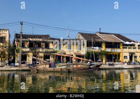 Vieille maison Phung Hung peut être visité pour une visite à pied de Hoi An, Vietnam Banque D'Images