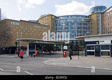 BBC Television Centre London UK Banque D'Images