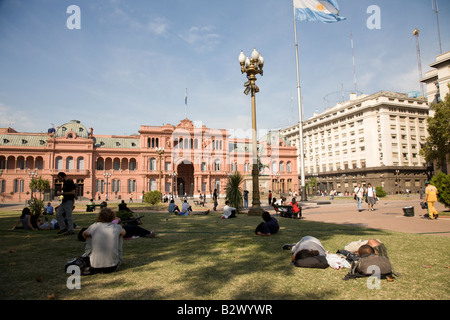 Casa Rosada, Buenos Aires, Argentine Banque D'Images