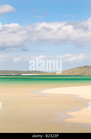 Luskentyre beach, Isle of Harris, Hébrides, Ecosse, Royaume-Uni Banque D'Images