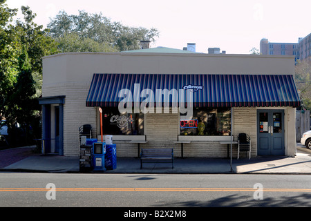 CLARY S CAFE À SAVANNAH GEORGIA USA Banque D'Images