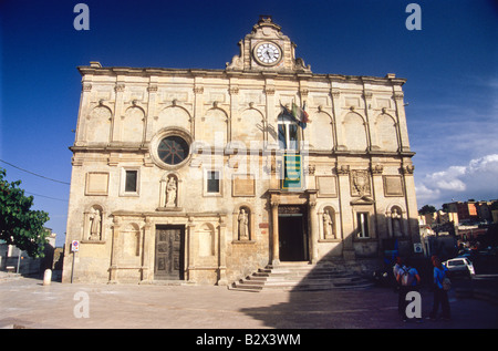 Palazzo Lanfranchi, Matera, province de Matera, Basilicate, Italie Banque D'Images