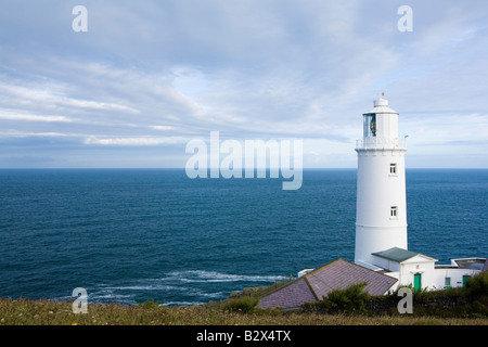 Trevose Head Lighthouse, Padstow, Cornwall, UK Banque D'Images