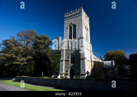 St Michael's Church, Haselbech, Northamptonshire Banque D'Images