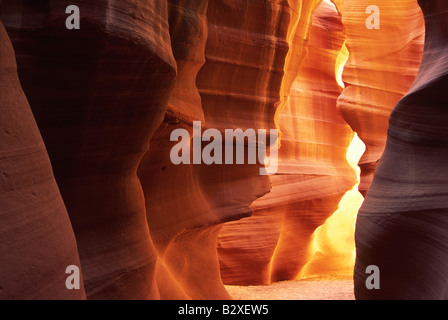 Entrée de la région de Antelope Canyon près de Page en Arizona Banque D'Images