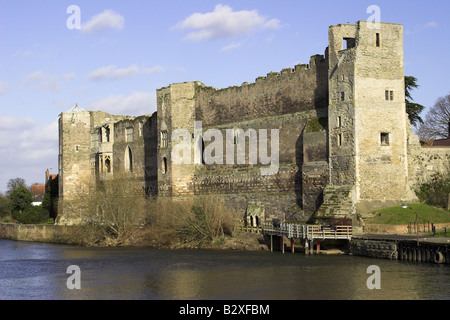 Château de Newark, à Newark On Trent, Nottinghamshire, Angleterre, Royaume-Uni Banque D'Images