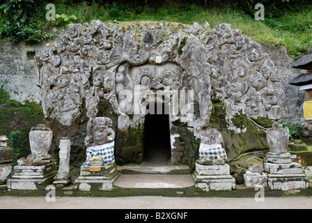 ELEPHANT CAVE, Goa Gajah, Bali, Indonésie, Asie Banque D'Images