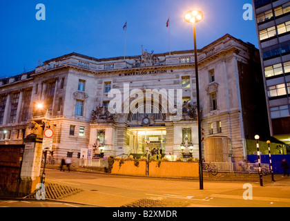 La gare de Waterloo London UK Europe Banque D'Images