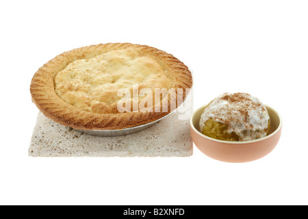Tarte aux pommes au four Banque D'Images