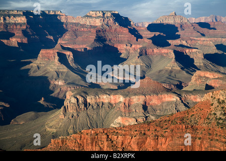 Mather Point du Grand Canyon- matin 2 Banque D'Images