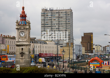 Centre-ville de Margate dans le Kent Banque D'Images