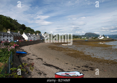 Village Plockton, Wester Ross, North West Highland Ecosse Banque D'Images