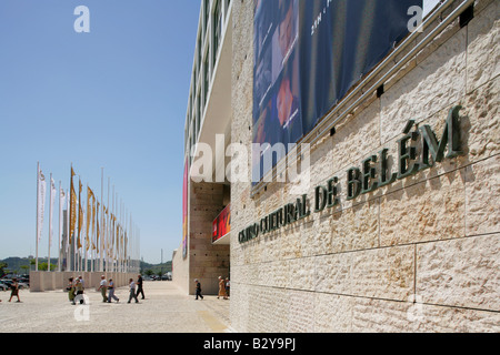 Le Centro Cultural de Belem art et design museum, Lisbonne, Portugal. Banque D'Images