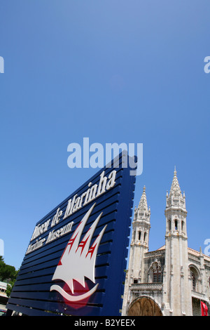 Museu de Marinha ou Maritime Museum, quartier de Belém, Lisbonne, Portugal. Banque D'Images