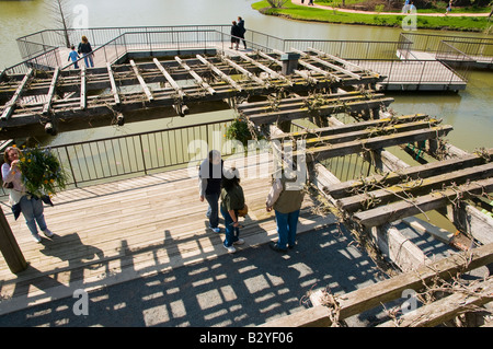 Treillis jardin Banque D'Images