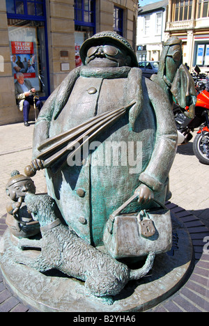 Famille Giles statue, Princes Street, Ipswich, Suffolk, Angleterre, Royaume-Uni Banque D'Images