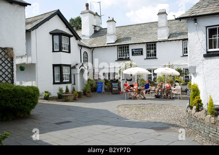 Dans un pub de village de Hawkshead Banque D'Images