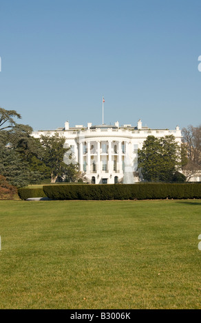 Washington DC USA La Maison Blanche Accueil du Président des États-Unis Photo copyright Lee Foster Photo 1 washdc76049 Banque D'Images