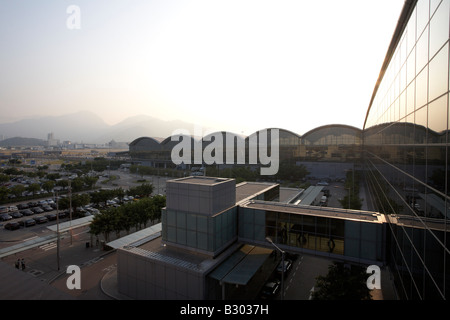 De l'aéroport de Hong Kong, Hong Kong, Chine Banque D'Images