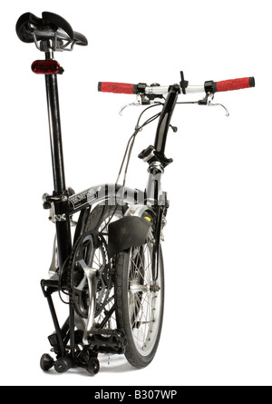 Vélo pliant Brompton Banque D'Images